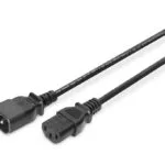Digitus IEC C14 - IEC C13 Cable 1.2m Μαύρο AK-440201-012-S