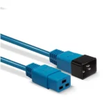 Lindy IEC C19 - IEC C20 Cable 1m Μπλε 30120