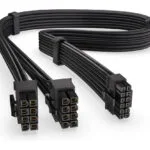 Endorfy Ey0p001 Power Cable Supremo Fm5 Hpwr 2v_hpwr 12v_2x6 60 Cm Black