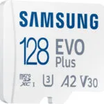 Samsung Evo Plus microSDXC 128GB Class 10 U3 V30 A2 UHS-I με αντάπτορα