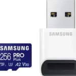Samsung Pro Plus (2023) microSDXC 256GB Class 10 U3 V30 A2 UHS-I με USB Reader