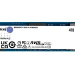 Kingston NV2 SSD 4TB τύπου M.2 με σύνδεση PCI Express 4.0 SNV2S/4000G