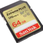 Sandisk Extreme Plus SDXC 64GB Class 10 U3 V30 UHS-I