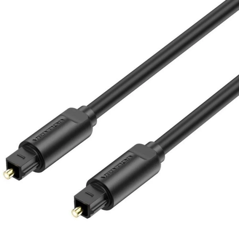 20240808170805_b80d8e47 Vention Optical Audio Cable TOS male - TOS male Μαύρο 1m (BAEBF) - Image 1