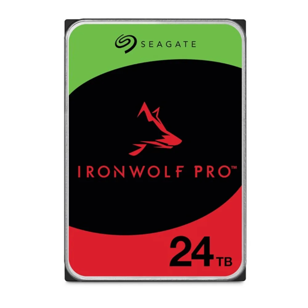 Seagate IronWolf Pro 24TB HDD Σκληρός Δίσκος 3.5" SATA III 7200rpm με 512MB Cache για NAS ST24000NT002 - Image 1