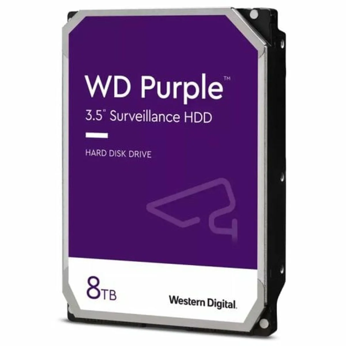 Western Digital Purple 8TB HDD Σκληρός Δίσκος 3.5" SATA III 5400rpm με 256MB Cache για Καταγραφικό WD85PURZ - Image 1