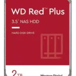 Western Digital Red Plus 2TB HDD Σκληρός Δίσκος 3.5" SATA III 5400rpm με 64MB Cache για NAS WD20EFPX