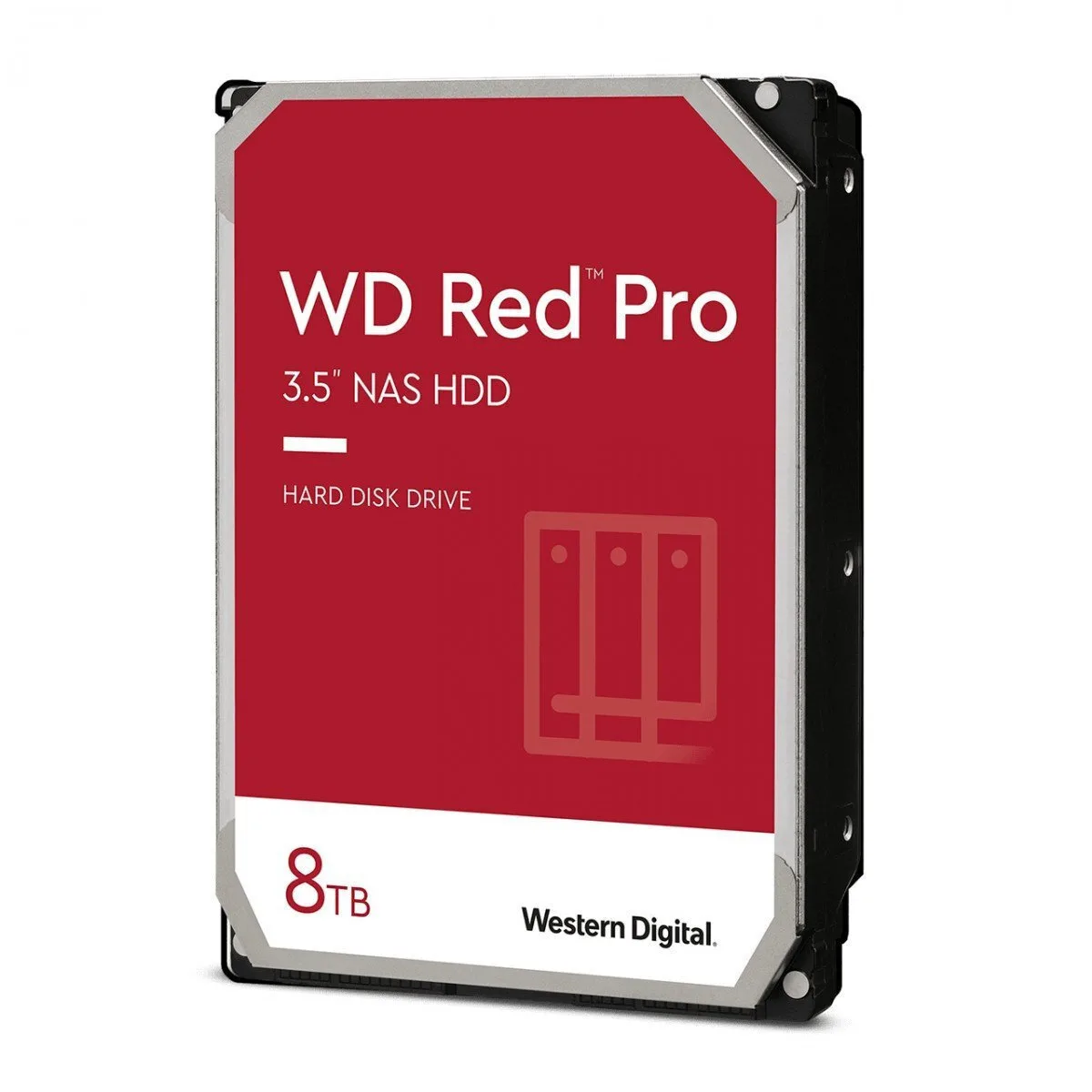 Western Digital Red Pro 8TB HDD Σκληρός Δίσκος 3.5" SATA III 7200rpm με 256MB Cache για NAS WD8005FFBX - Image 1