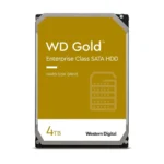 Western Digital Gold 4TB HDD Σκληρός Δίσκος 3.5" SATA III 7200rpm με 256MB Cache για NAS / Server WD4004FRYZ
