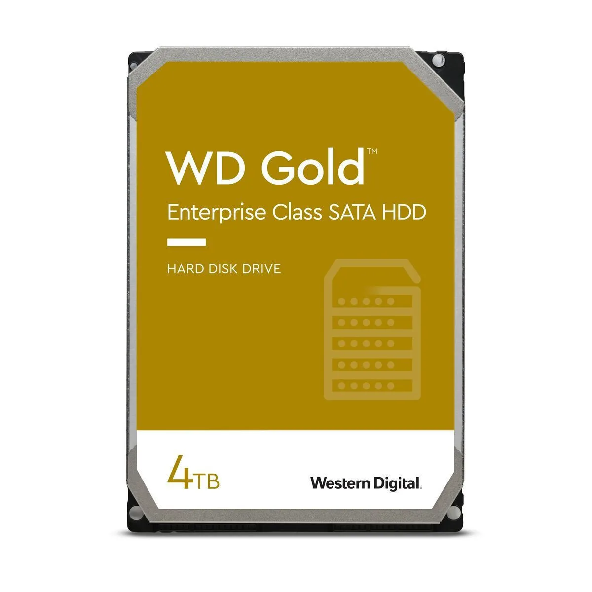 Western Digital Gold 4TB HDD Σκληρός Δίσκος 3.5" SATA III 7200rpm με 256MB Cache για NAS / Server WD4004FRYZ - Image 1