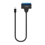 Savio Usb-c 3.1 Gen 1 (m) - Sata (f) Αντάπτορας USB to SATA Μαύρο