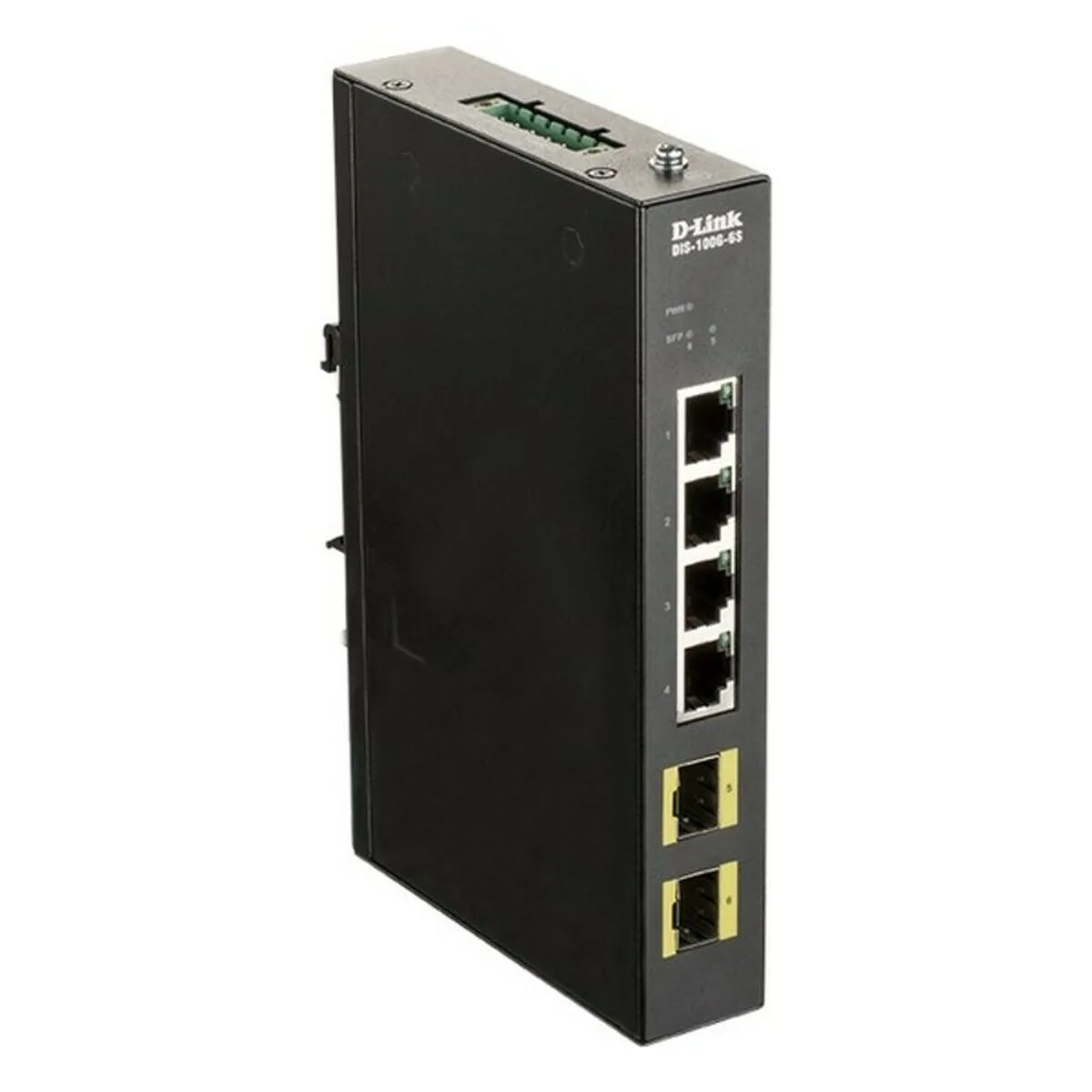 D-Link DIS-100G-6S Unmanaged L2 Switch με 4 Θύρες Gigabit (1Gbps) Ethernet και 2 SFP Θύρες - Image 1