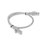 Lanberg U/UTP Cat.6 Καλώδιο Δικτύου Ethernet 0.5m Γκρι 10τμχ PCU6-20CC-0050-S