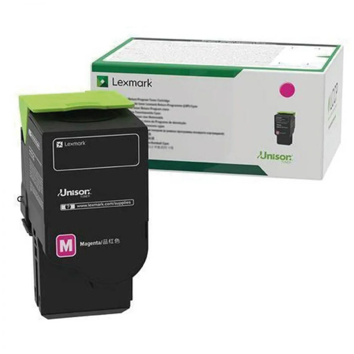 Lexmark 75M20M0 Γνήσιο Toner Laser Εκτυπωτή Ματζέντα 2000 Σελίδων 75M20M0 - Image 1