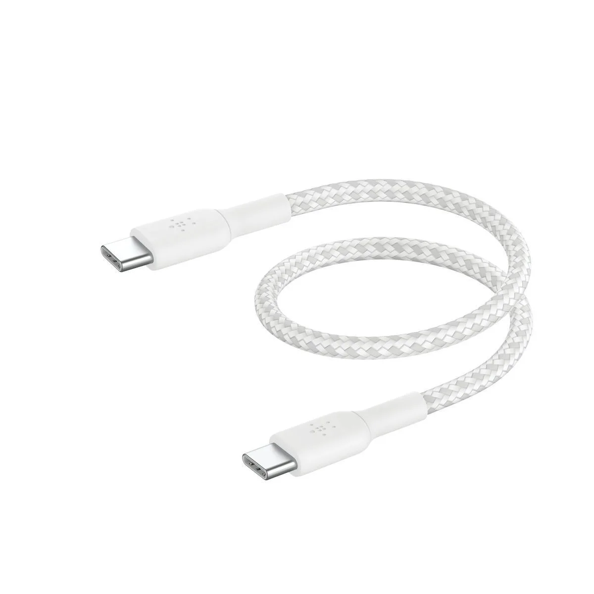Belkin Boost Charge Braided USB 2.0 Cable USB-C male - USB-C 60W Κίτρινο 0.15m CAB004BT0MWH - Image 1