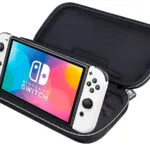 Bigben Interactive Deluxe Πλαστική Θήκη Μεταφοράς για Κονσόλα Switch Λευκή NNS40W