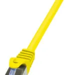 LogiLink S/FTP Cat.6a Καλώδιο Δικτύου Ethernet 1.5m Κίτρινο 1τμχ CQ3047S