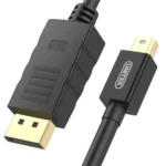 Unitek Cable DisplayPort male - mini DisplayPort male 3m Μαύρο (Y-C612BK)