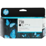 HP 738 Γνήσιο Μελάνι Εκτυπωτή InkJet Μαύρο (498N4A)