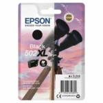 Epson 502XL Γνήσιο Μελάνι Εκτυπωτή InkJet Μαύρο (C13T02W14020)