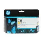 HP 738 Γνήσιο Μελάνι Εκτυπωτή InkJet Κίτρινο (498N7A)