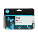HP 738 Γνήσιο Μελάνι Εκτυπωτή InkJet Ματζέντα (498N6A)