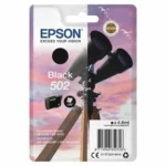 Epson 502 Γνήσιο Μελάνι Εκτυπωτή InkJet Μαύρο (C13T02V14020)