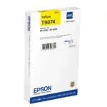 Epson T90744N Γνήσιο Μελάνι Εκτυπωτή InkJet Κίτρινο (C13T90744N)