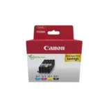 Canon CLI-551 Γνήσιο Πακέτο Μελανιών Εκτυπωτή InkJet Κυανό (6509B015)