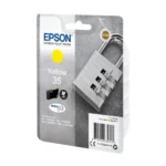 Epson 35 Γνήσιο Μελάνι Εκτυπωτή InkJet Κίτρινο (C13T35844010)