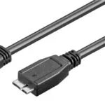 Goobay Regular USB 3.0 to micro USB Cable Μαύρο 3m 95027 1τμχ