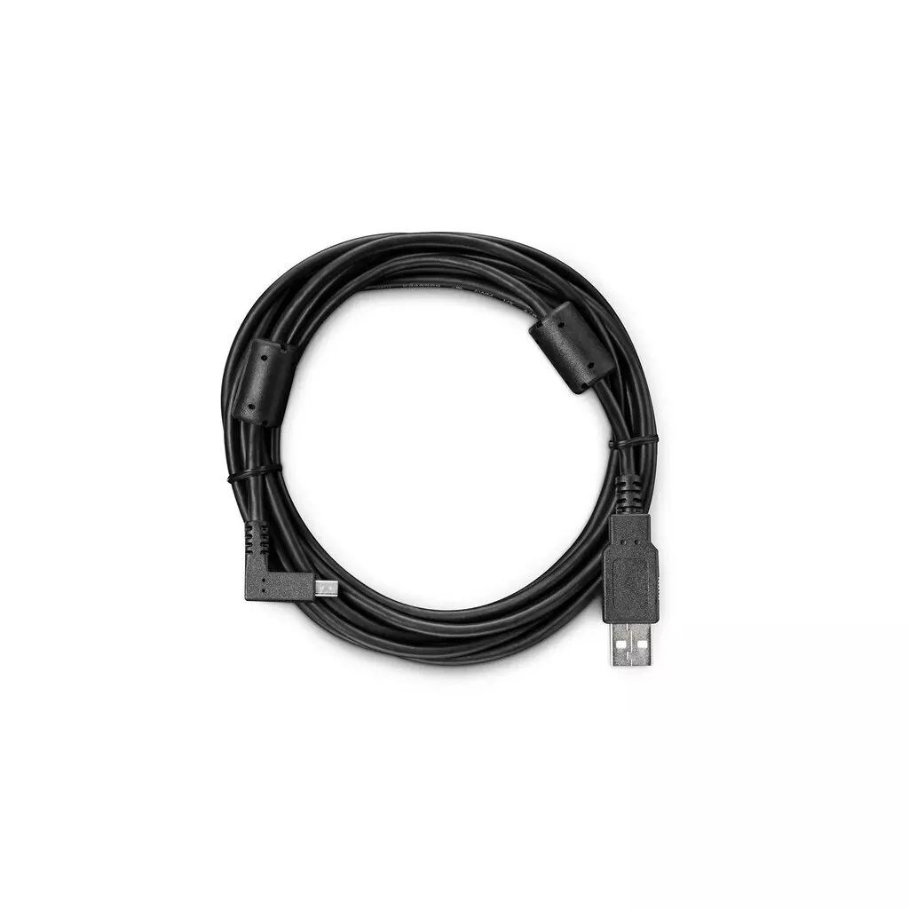 20240809133324_422a6bc3 Wacom Regular USB 2.0 to micro USB Cable Μαύρο 3m (ACK4310601) - Image 1