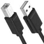 Unitek USB 2.0 Cable USB-A male - USB-B male Μαύρο 2m Y-C4001GBK