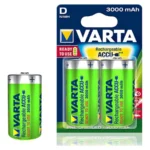 Varta Rechargeable Accu Επαναφορτιζόμενες Μπαταρίες D Ni-MH 3000mAh 1.2V 2τμχ