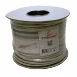 Gembird F/UTP Cat.5e Καλώδιο Δικτύου Ethernet χωρίς ακροδέκτες 100m Γκρι 1τμχ FPC-5004E-SO/100C