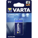 Varta LongLife Power Αλκαλική Μπαταρία 9V 1τμχ 4922121411