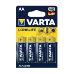 Varta LongLife Αλκαλικές Μπαταρίες AA 1.5V 4τμχ 04106101414