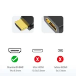 Vention Μετατροπέας HDMI male σε HDMI female 1τμχ AIQB0
