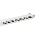 Lanberg Patch Panel για Rack 1U 19" 24 Θυρών cat7 Γκρι PPS7-1024-S