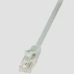 LogiLink U/UTP Cat.6 Καλώδιο Δικτύου Ethernet 15m Γκρι 1τμχ CP2102U