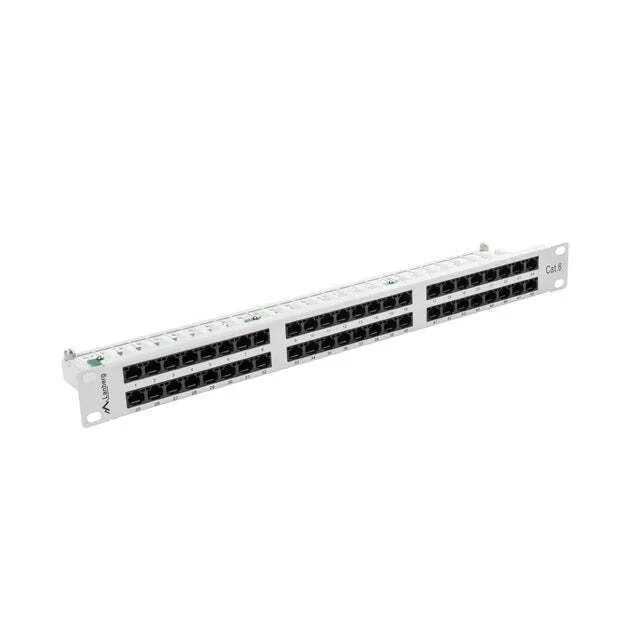20240809135126_270627e2 Lanberg Patch Panel για Rack 1U 19" 48 Θυρών cat6 Γκρι PPU6-1048-S - Image 1