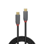 Lindy Anthra USB 2.0 Cable USB-C male - USB-C Μαύρο 1m (36901)