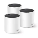TP-LINK Deco X55 v1 WiFi Mesh Network Access Point Wi‑Fi 6 Dual Band (2.4 & 5GHz) σε Τριπλό Kit Λευκό