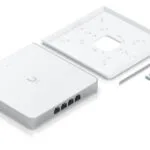Ubiquiti UniFi6 Enterprise In-Wall Access Point Wi‑Fi 6E Tri Band (2.4 & 5 & 6GHz) Λευκό