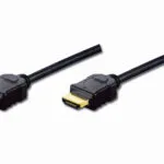 Digitus HDMI 1.3 Cable HDMI male - HDMI male 2m Μαύρο AK-330114-020-S