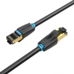 Vention S/FTP Cat.8 Καλώδιο Δικτύου Ethernet 3m Μαύρο 1τμχ 056651
