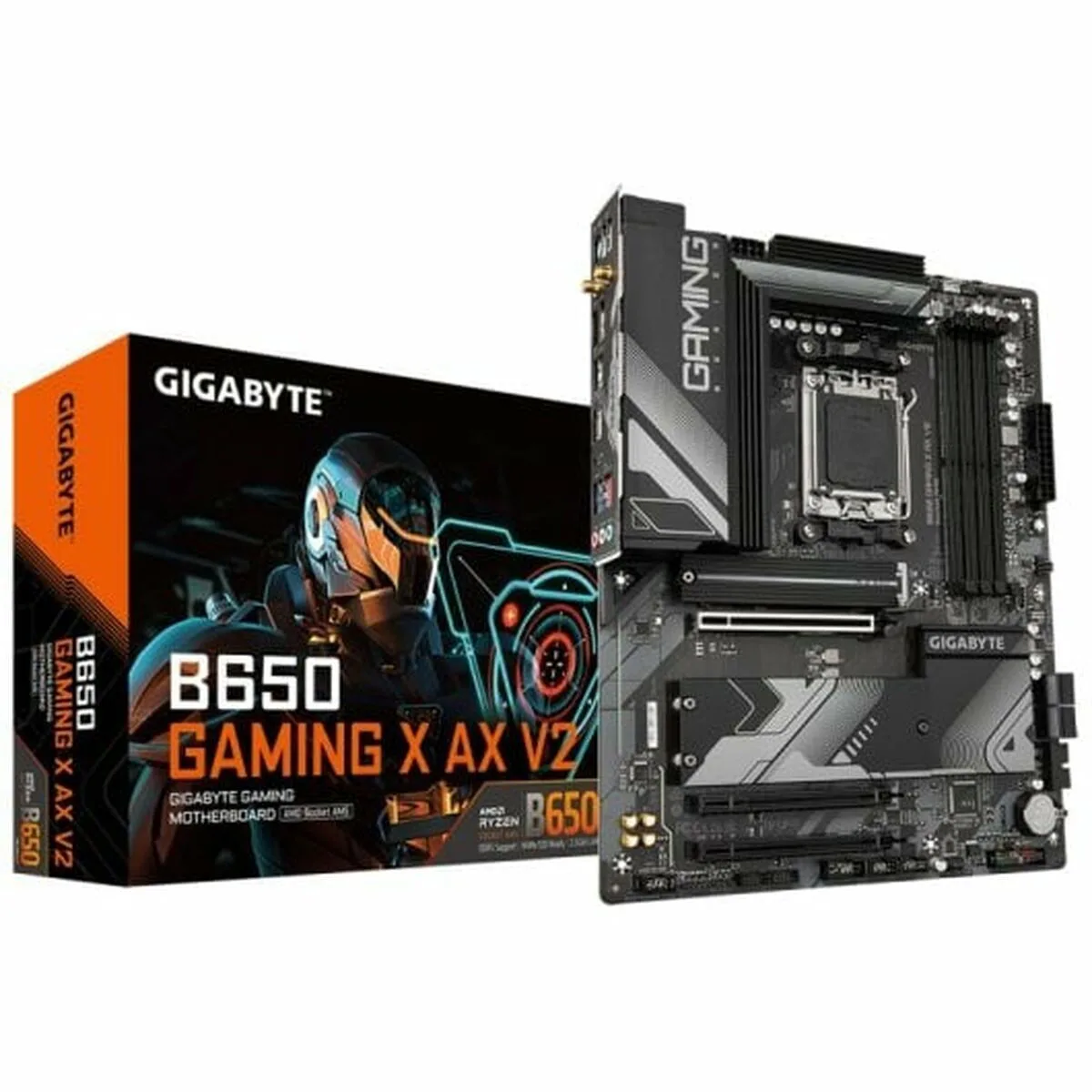 Gigabyte B650 GAMING X AX V2 rev. 1.x Motherboard ATX με AMD AM5 Socket - Image 1