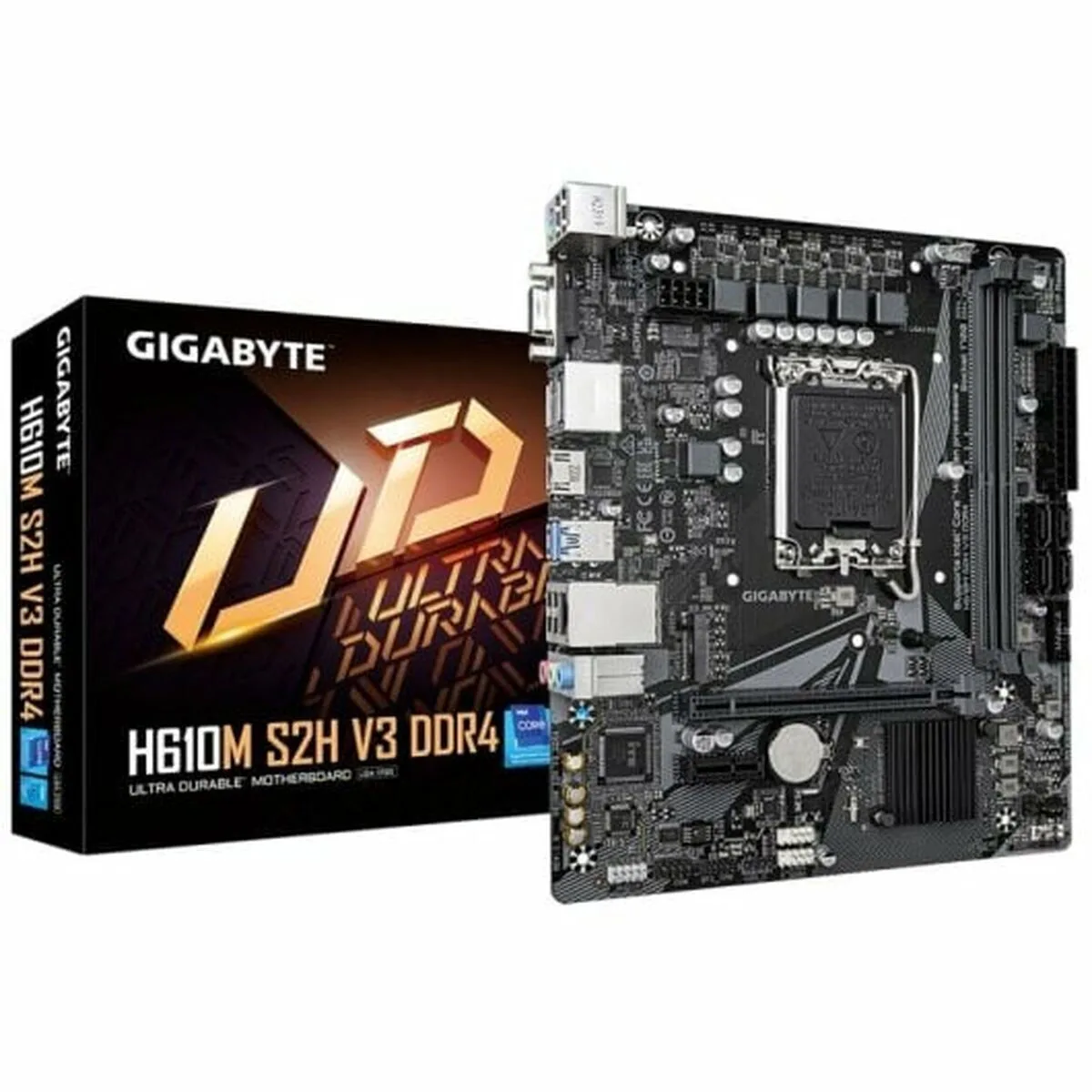 Gigabyte H610M S2H V3 DDR4 rev. 1.0 Motherboard Micro ATX με Intel 1700 Socket - Image 1