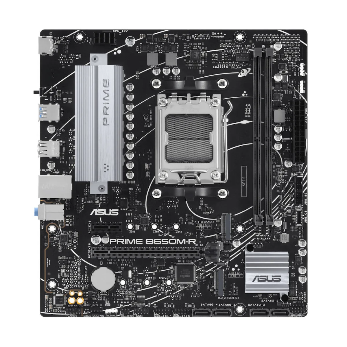 Asus PRIME B650M-R Motherboard Micro ATX με AMD AM5 Socket 90MB1H30-M0EAY0 - Image 1