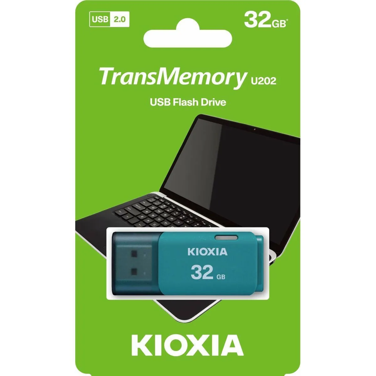 20240809141325_456e8cba Kioxia Hayabusa 32GB USB 2.0 Stick Μπλε - Image 1